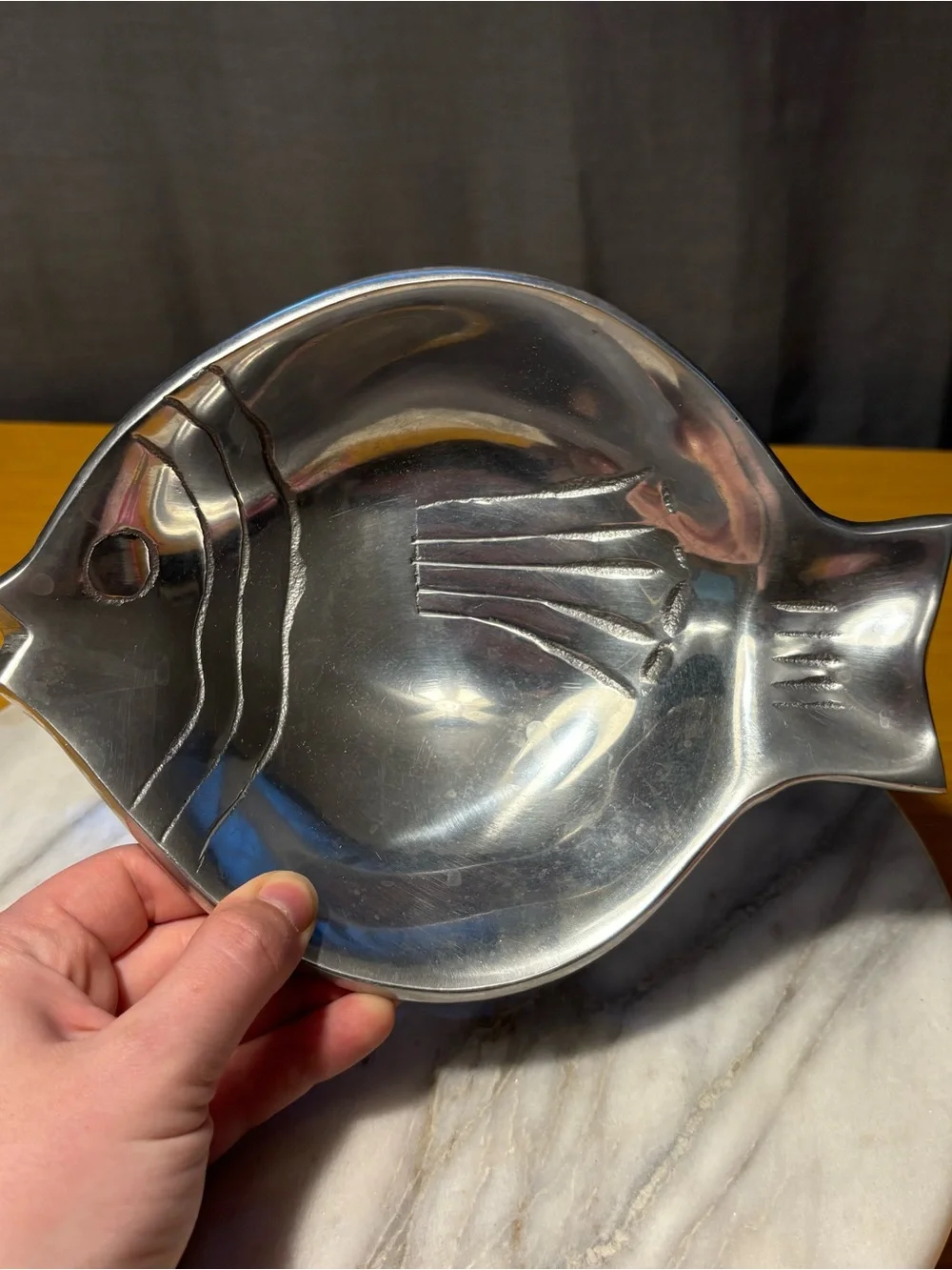 Mid-Century Fish-Shaped Dish